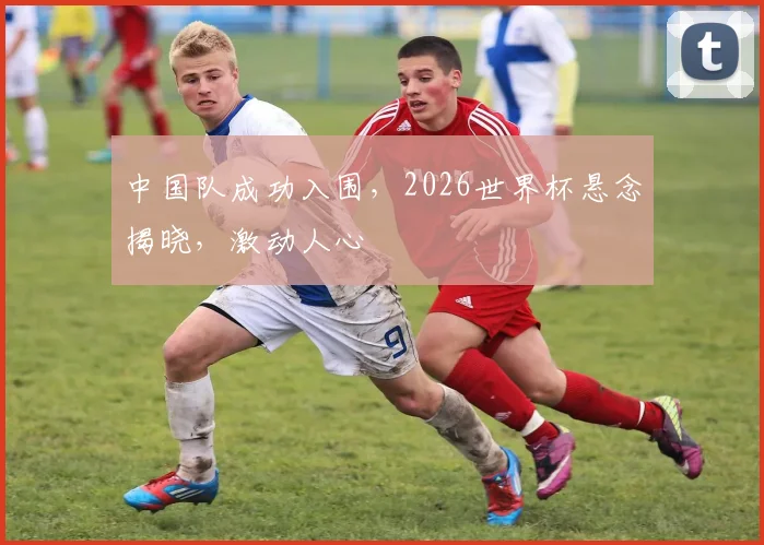 中国队成功入围，2026世界杯悬念揭晓，激动人心